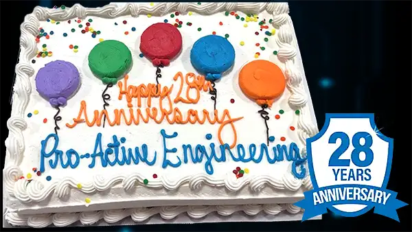 28 Years of Innovation: Happy Anniversary, Pro-Active Engineering!